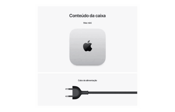 Mac Mini Chip M4 (2025) (16GB, 256GB) - Prateado - Image 5